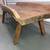 Antique / Vintage RUSTIC Wood Coffee Table Wooden Salt Lick Cobbler 10 thumbnail