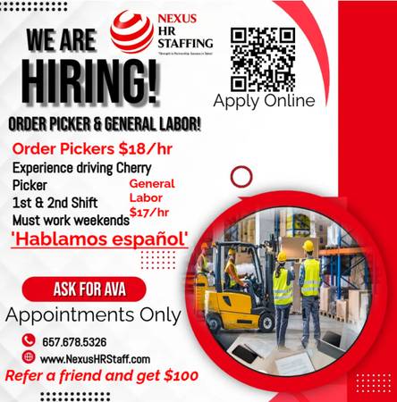 🚜 ¡ESTAMOS CONTRATANDO OPERADORES DE MONTACARGAS! 🚜 1