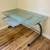 Modern Desk: Glass Top and Metal Frame 1 thumbnail