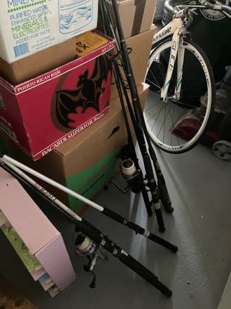 Fishing Poles $5-$15 1