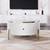 Homy Casa · Round Coffee Table Modern White & Gold Storage 11 thumbnail