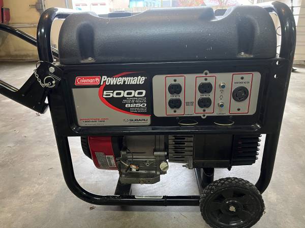 Generator - Coleman Powermate 5000 1