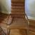 CB2 Leather Terreno Chair Pair 3 thumbnail