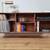 Contemporary Custom Mid Century Modern Walnut Bookshelf Record Shelf 1 thumbnail