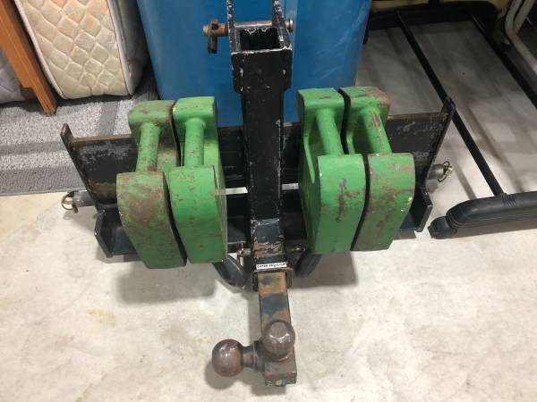 Heavy Duty 3 Point Tractor Draw Bar / Weights 1