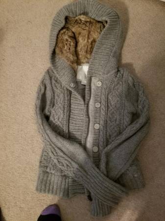 New American Eagle sweater Coat w tags -  size small 1