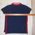 Men's US POLO ASSN Blue Sh Sleeve 3 Button Collar Shirt Lg Red Pony,M 6 thumbnail