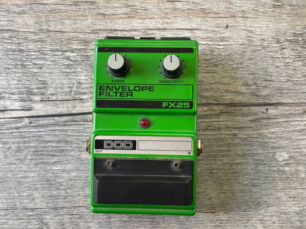 1989-1992 Era DOD FX25 Envelope Filter Guitar Effects Pedal