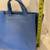 Furla periwinkle leather tote with polichsed charm 17 thumbnail
