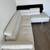 New 105x77 White Leather Sectional Couch - $1000 6 thumbnail