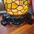 Tiffany Style Stained Glass Lamp Birds & Flowers 9 thumbnail