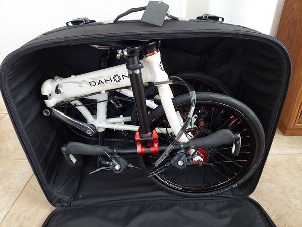 Dahon Formula S20 Customized Folding Bike with Dahon Airporter Case 1