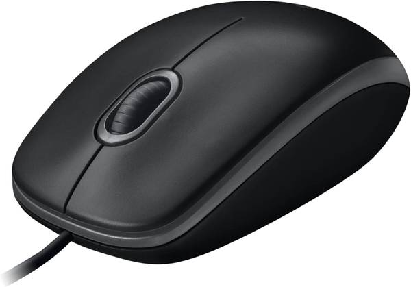 Logitech M100 Wired USB Mouse - Black - LIKE NEW 1