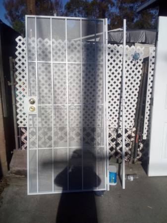 Security screen door 1