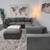 Ashley Sectional Couch 4 thumbnail