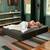 Jaxx Zipline Convertible Queen-size Sleeper Loveseat and Ottoman Set 3 thumbnail
