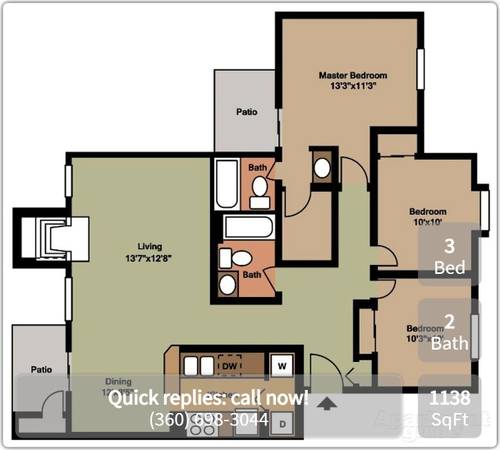 $2,195 / 3br - 1138ft2 - Need a fresh start? Check out our welcoming spaces. (Bremerton)64031306967553121