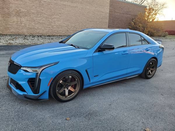 2022 Cadillac CT4-V Blackwing 6 SPEED Carbon 1 2 LOADED **79k MSRP** 1