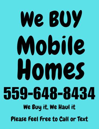 We Buy Mobile Homes 1