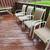 ***PATIO SET GLASS TOP WITH 4 CHAIRS AND UMBRELLA STAND*** 1 thumbnail