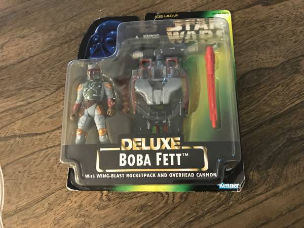1996 Star Wars Deluxe Boba Fett 1
