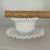 Vintage Fenton Milk Glass Hobnail Condiment Serveware Three Piece Set 6 thumbnail