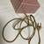 Vintage MCM Hollywood Regency Pink & Gold Lamp - Brass Plate Scrolls 8 thumbnail