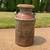 Antique Steel Milk Can w/Lid 2 thumbnail
