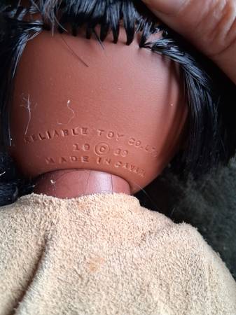 Reliable Doll Co.Canada Native Doll - $15 (San Francisco near zoo)63471457811713124