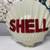 Antique Shell Milkglass gas pump globe 4 thumbnail