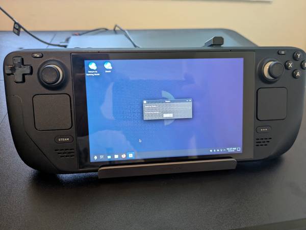 Steam Deck LCD 1TB with Dock, Case & Cables – Great Condition