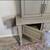 DISTRESSED GREEN OVER CHERRY WOOD HUTCH 2 thumbnail