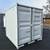 9’ MINI STEEL STORAGE CONTAINER WITH WINDOW ENTRY DOOR AND CARGO DOORS 6 thumbnail