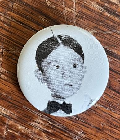 1983 Little Rascals ALFALFA 1.25" pin pinback button 1