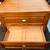 Solid Oak Roll-Top Desk with Hutch & Coordinating Locking File Cabinet 8 thumbnail