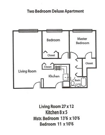 $1,820 / 2br - ¡APARTAMENTO DE 2 HABITACIONES "DE LUJO" DISPONIBLE! ¡ESTO NO DURARÁ! (Derry)63656278482561120