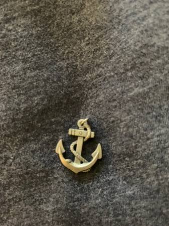 Pewter Anchor/ Navy/ Sailing/ Boating/ Yachting Charm 1