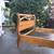 Vintage Pine Sleigh Bed Queen Farm style 4 thumbnail