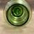 VINTAGE BO BORGSTROM ASEDA GREEN GLASS HOOP VASE - SWEDEN 5 thumbnail