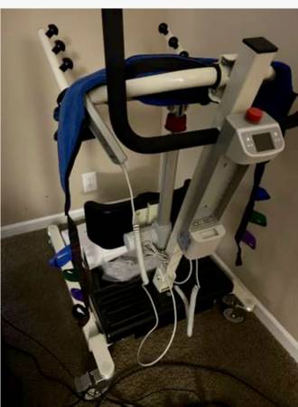 Sit-to-stand medical equipment 1