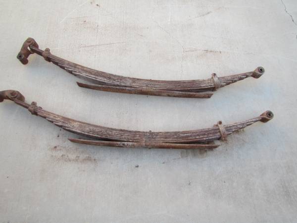 57-64 Ford 3/4 Ton Pick-up springs 1