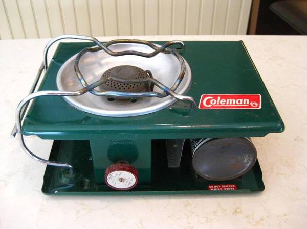 Vintage Coleman Single Burner LP Gas Model 5411 Picnic Stove 1