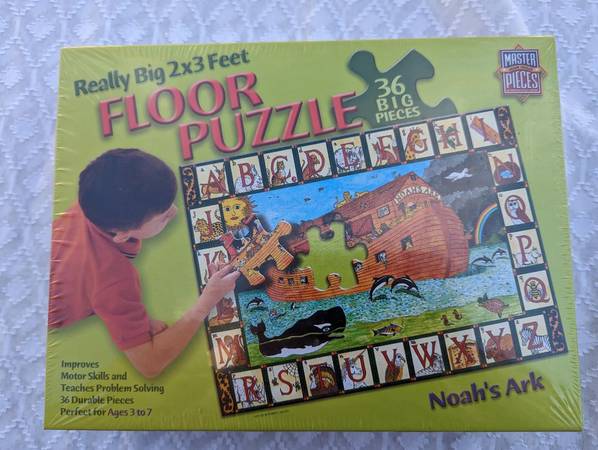 Puzzle - Noahs Ark  Floor  Puzzle (Un- Opened) 1