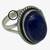 Evening Sky Blue Lapis Ring size 9 2 thumbnail