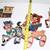 Vintage Dolly Toy Company 1950s Cowboy & Indian Pin-Ups 4 Lots 8 thumbnail