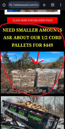 Dry Ready to burn firewood guaranteed 110% 1