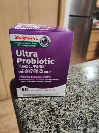 New Walgreens Ultra Probiotic. - $13 (S. Everett)63471199113473120