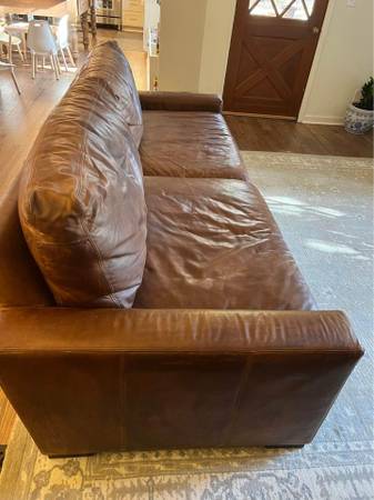 Elegant Maxwell quality leather sofa 1