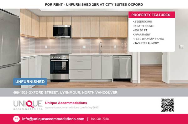 UniqueAccommodations.com ID:5695 Unfurnished 2 Bed 2 Bath, Two Walk-In 1