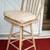 BAR STOOL Oak Wood Cushion Swivel Tall Cushioned Seat Kitchen Chair 1 thumbnail
